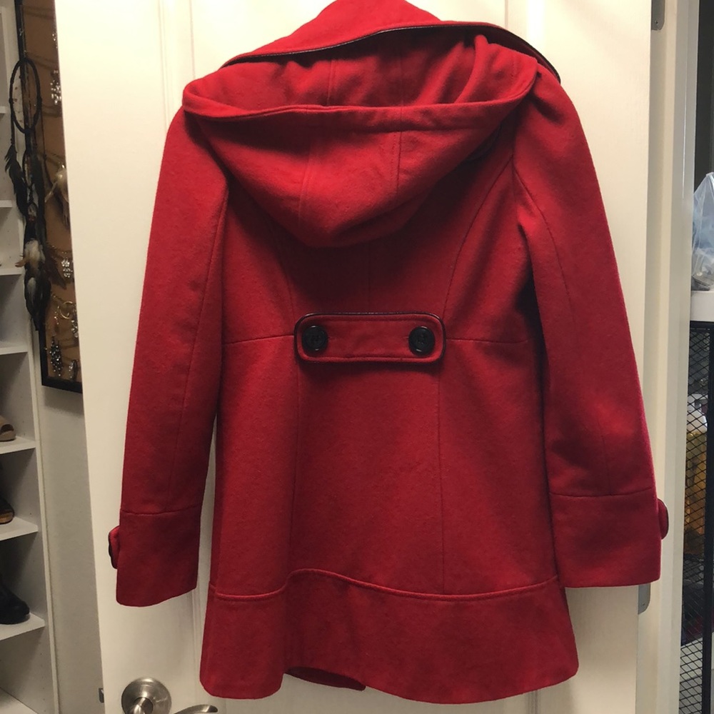 Red Guess Coat